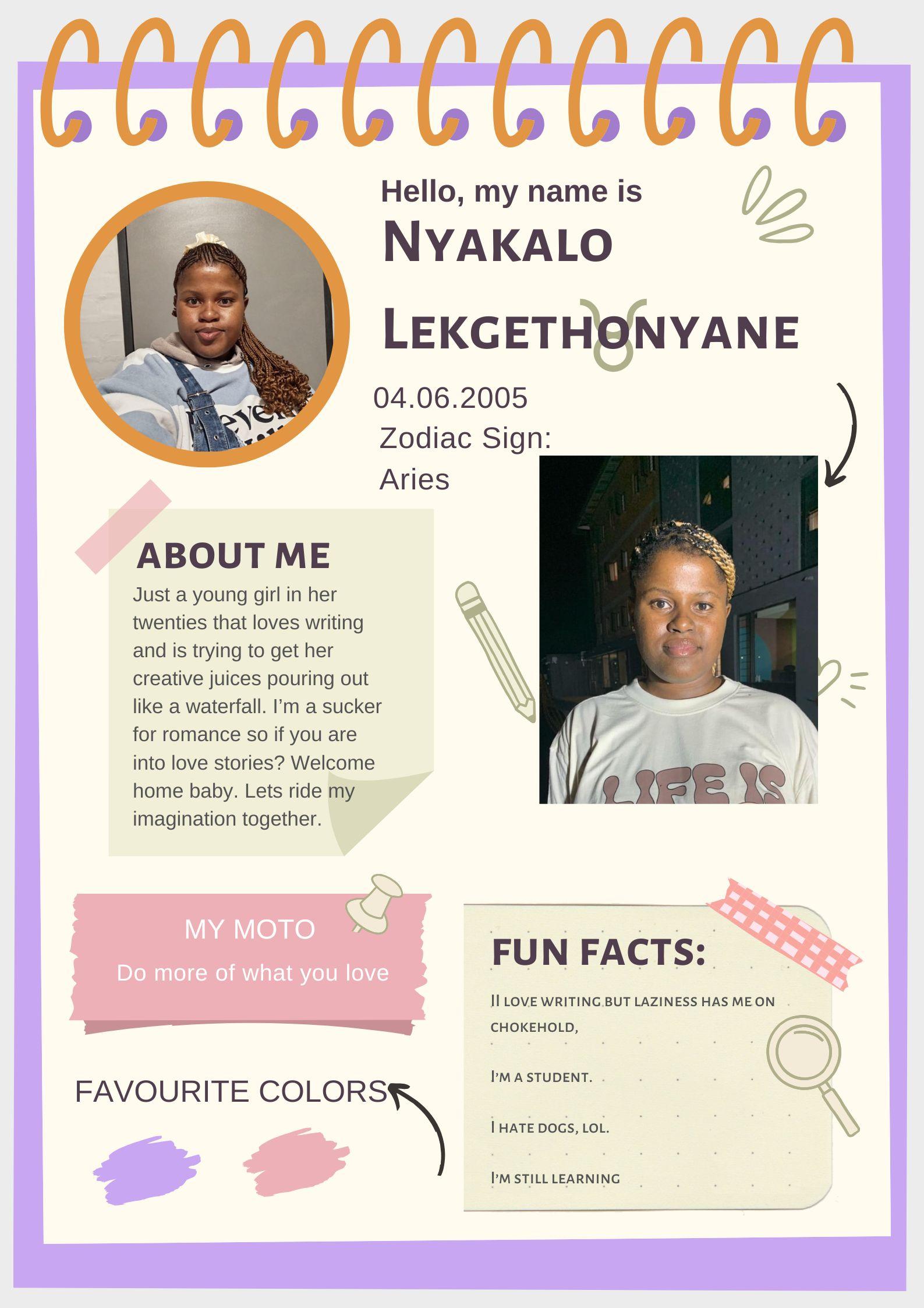 Nyakalo Lekgethonyane