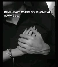 IN MY HEART: WHERE YOUR HOME WILL ALWAYS BE.