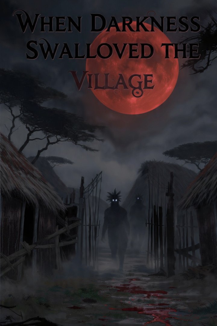 When Darkness swallowed the village  Cover