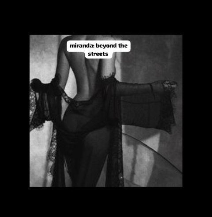 miranda: beyond the streets Cover